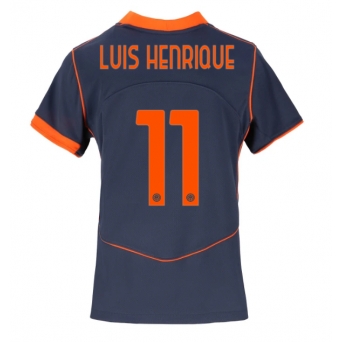 Billige Fotballdrakt Inter Milan Luis Henrique #11 Replika Tredjedrakt Dame 2025-26 Kortermet